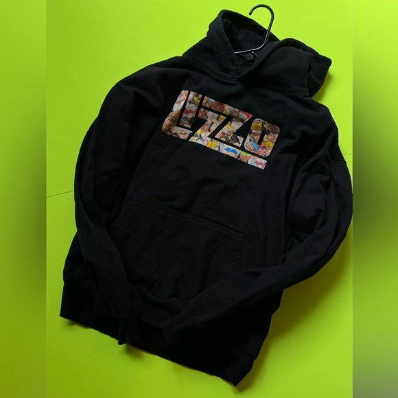 Shaka Wear Other - Black Hoodie with Graphic Print 4-103